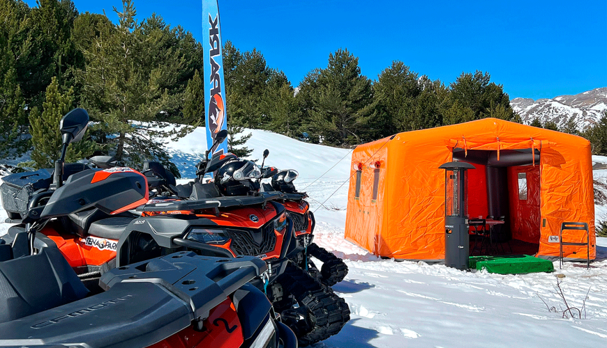 Chef privado + Motos de nieve 4×4